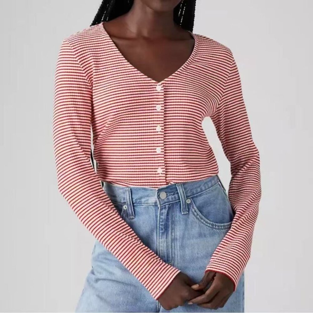 Levi's MUSE LONG SLEEVE T-SHIRT Size M